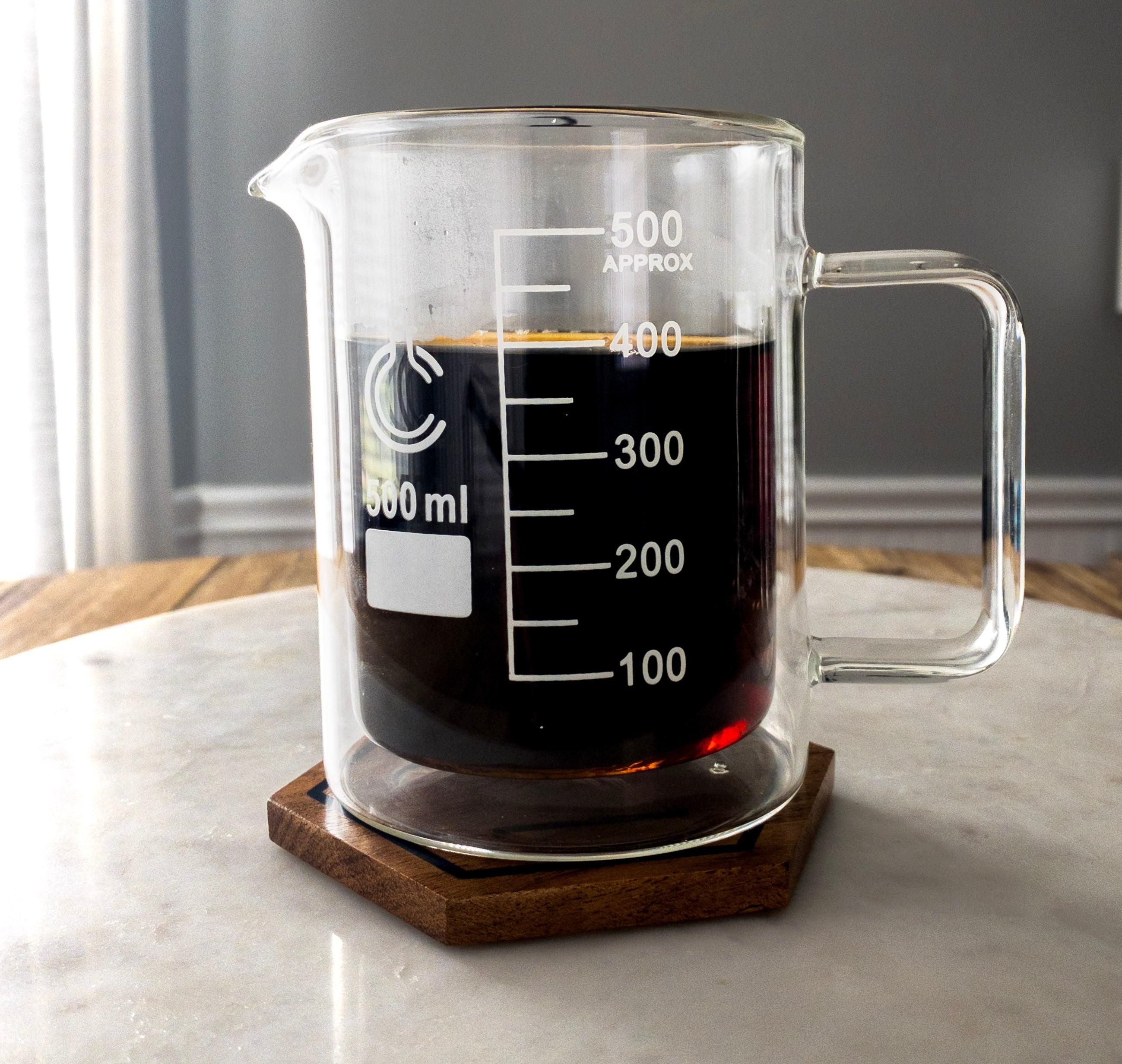 Coffee and Chemistry: 10 Reasons Why Our Double Wall Beaker Coffee Mug Is The Perfect Glassware To Synthesize Your Morning Brew