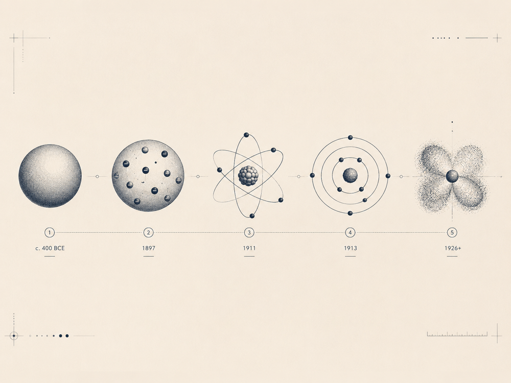 The Historical Development of the Atomic Model