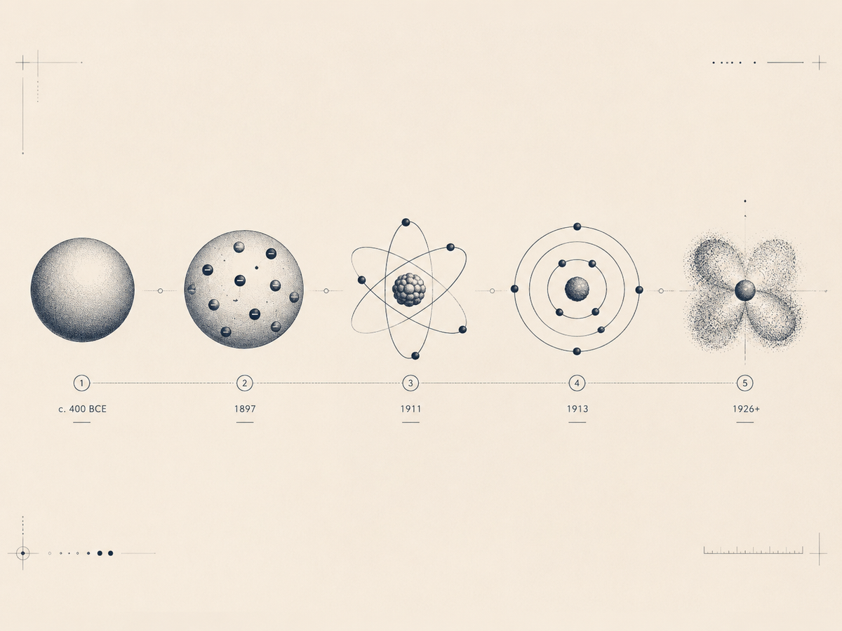 The Historical Development of the Atomic Model
