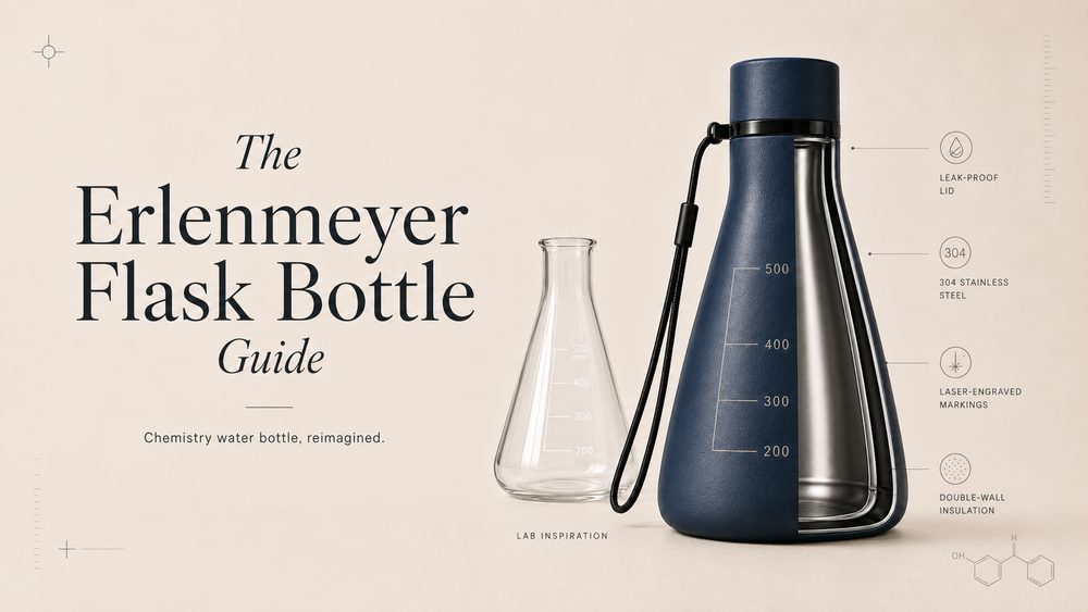 Chemistry Water Bottle: The Erlenmeyer Flask Bottle Guide