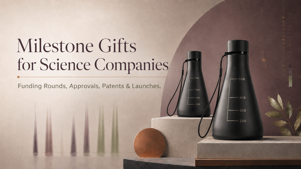 Milestone Gifts for Science Companies: Funding Rounds, Approvals, Patents & Launches