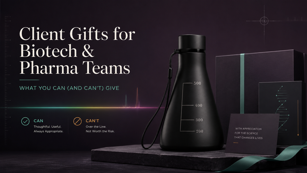 Client Gifts for Biotech & Pharma Teams: What You Can (and Can't) Give