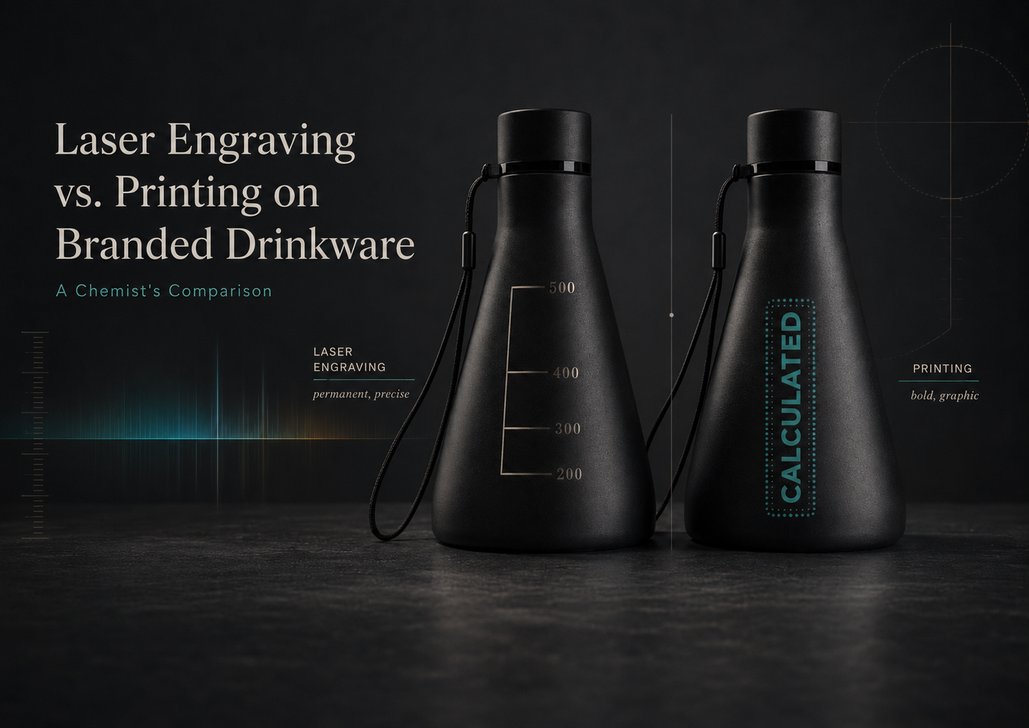 Laser Engraving vs. Printing on Branded Drinkware: A Chemist's Comparison