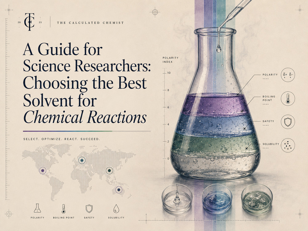 A Guide for Science Researchers: Choosing the Best Solvent for Chemical Reactions