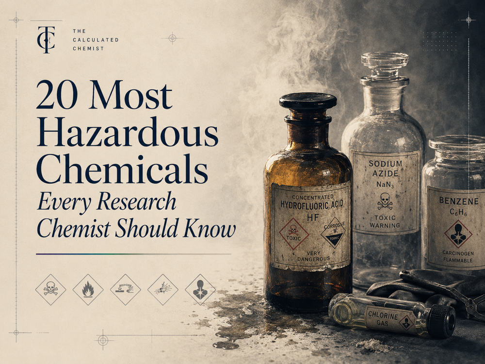 20 Most Hazardous Chemicals Every Research Chemist Should Know