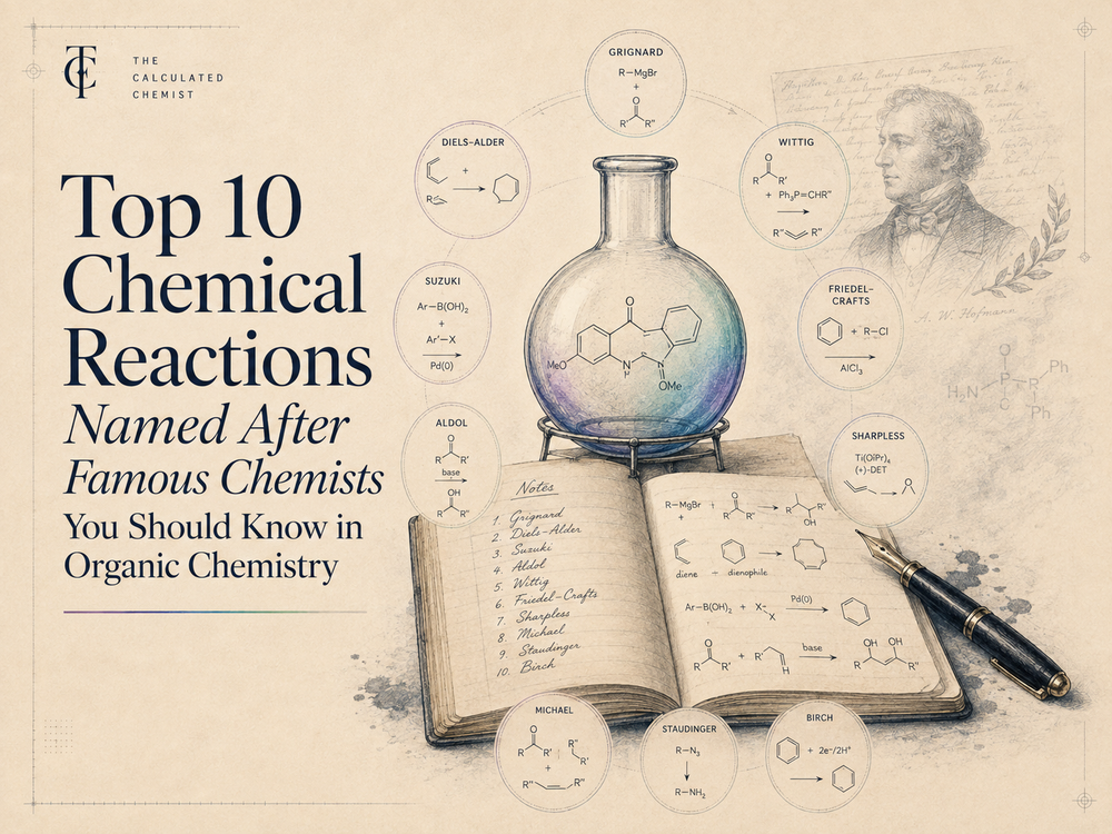 Top 10 Chemical Reactions Named After Famous Chemists You Should Know in Organic Chemistry