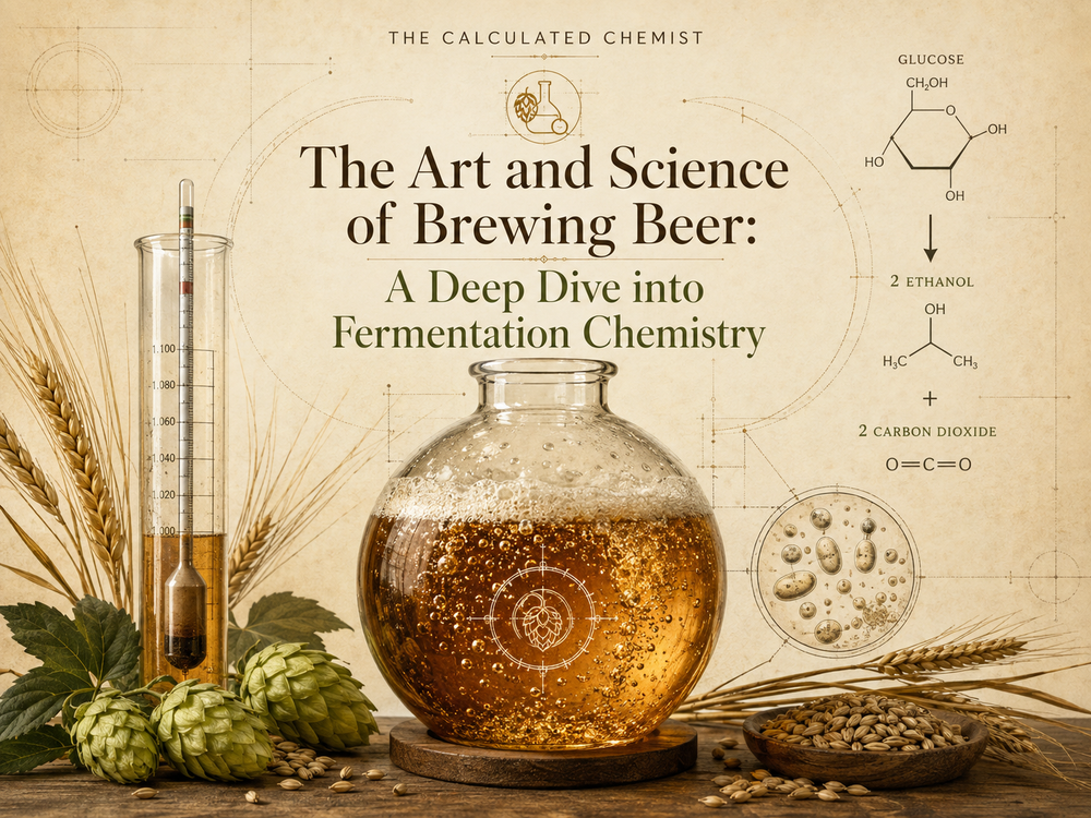 The Art and Science of Brewing Beer: A Deep Dive into Fermentation Chemistry