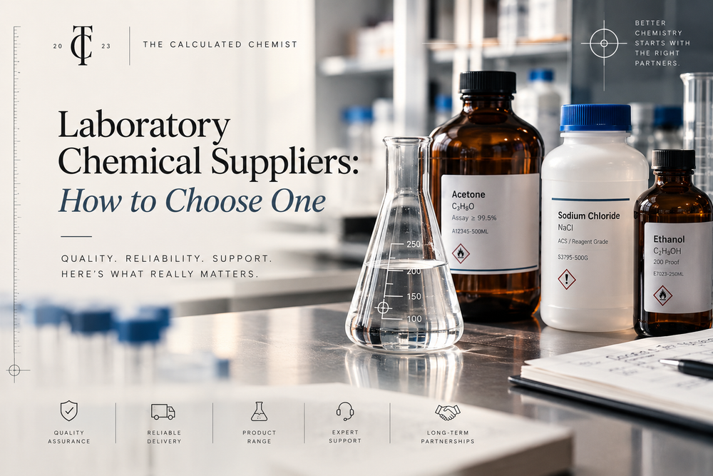Laboratory Chemical Suppliers: How to Choose One