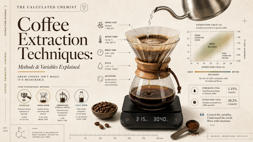 Coffee Extraction Techniques: Methods & Variables Explained