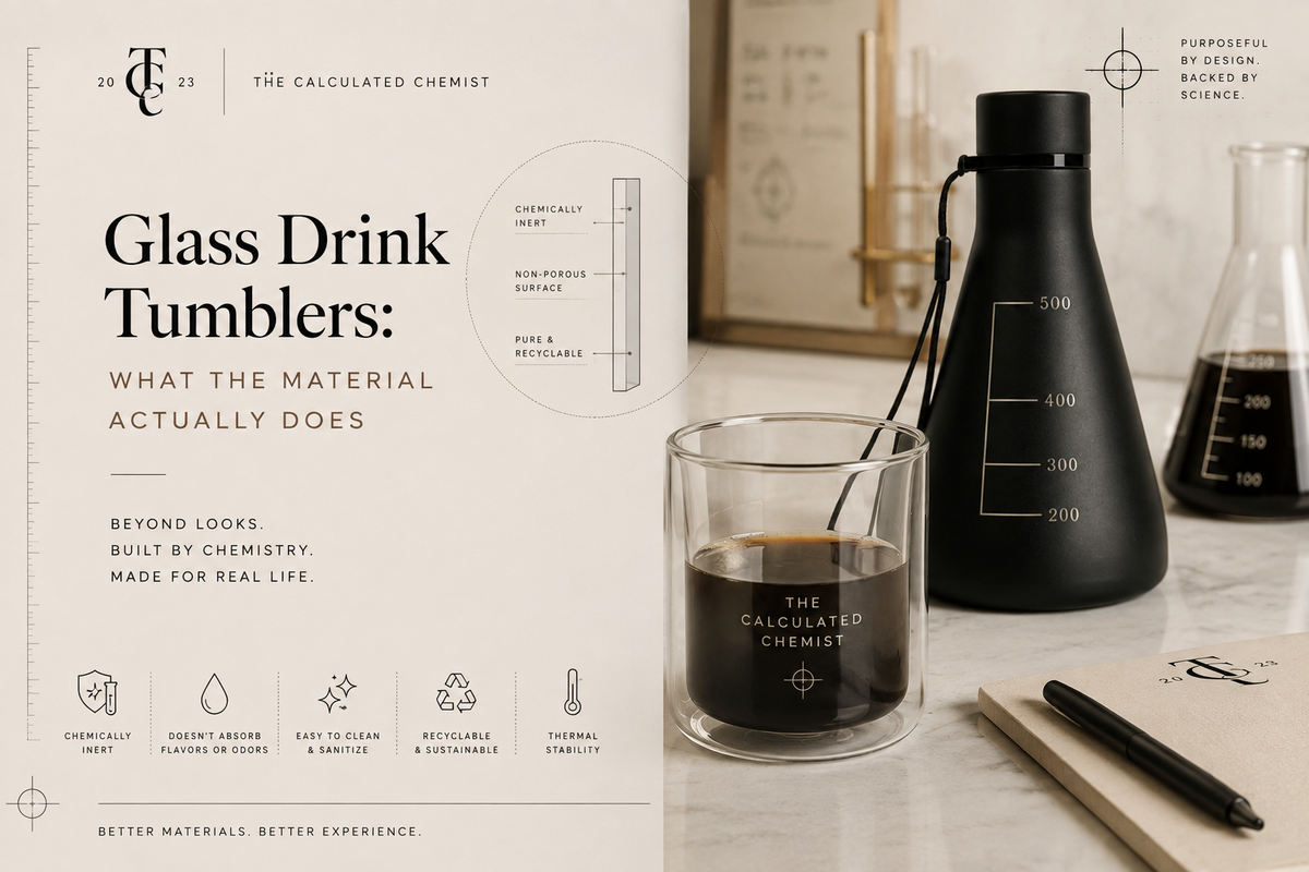 Glass Drink Tumblers: What the Material Actually Does