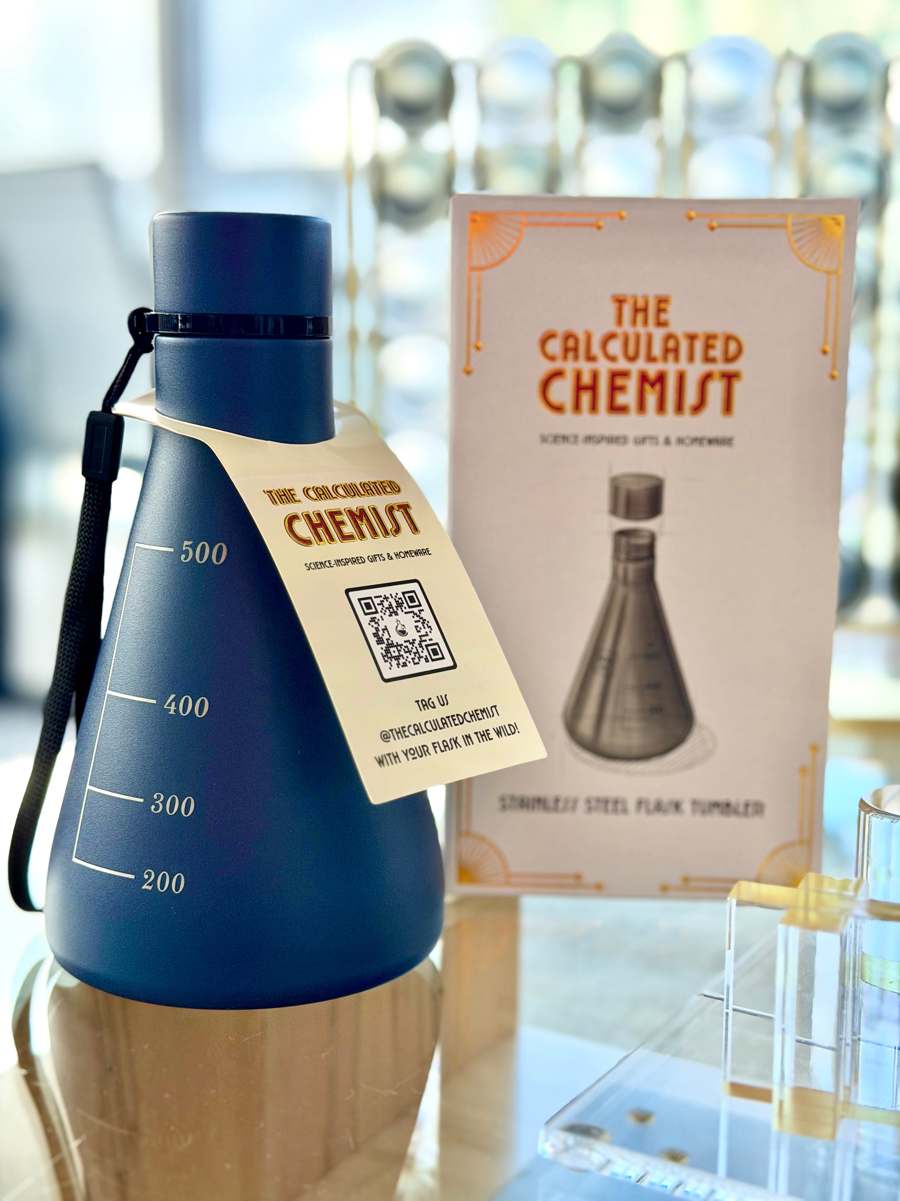 Science Flask Water Bottle | Stainless Steel Drinkware