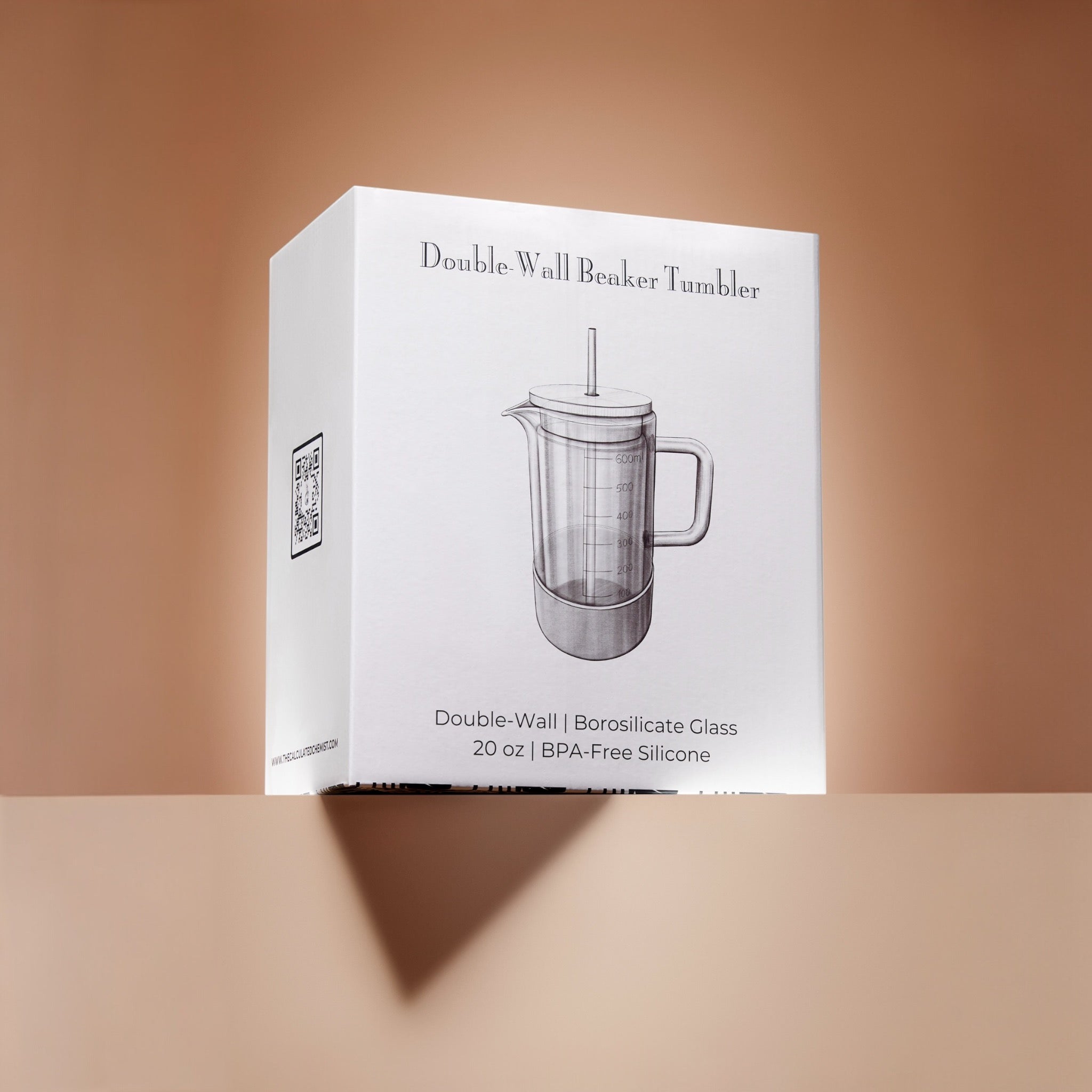 Double Wall Beaker Tumbler with Handle