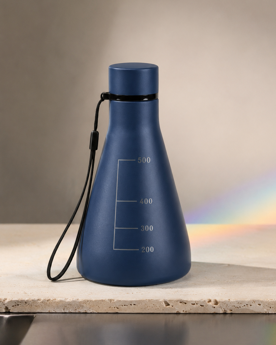 The Erlenmeyer silhouette, made portable.