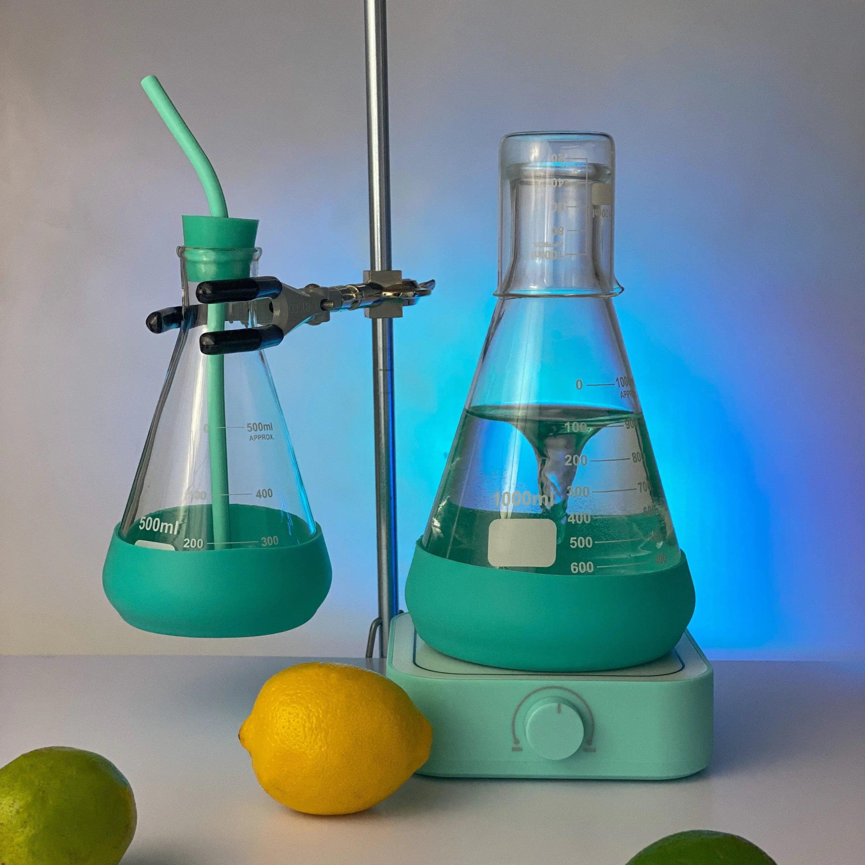 A scientific way to mix cocktails or other mixed drinks! This magnetic stir plate drink mixer will be the perfect unique gift for your favorite science lover.