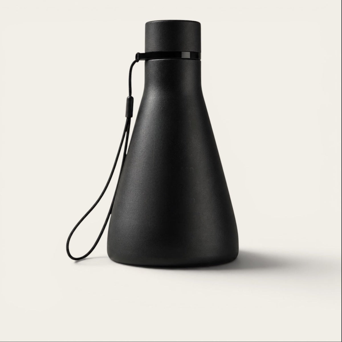 Rear view of The Calculated Chemist Flask Vessel with engraving guide