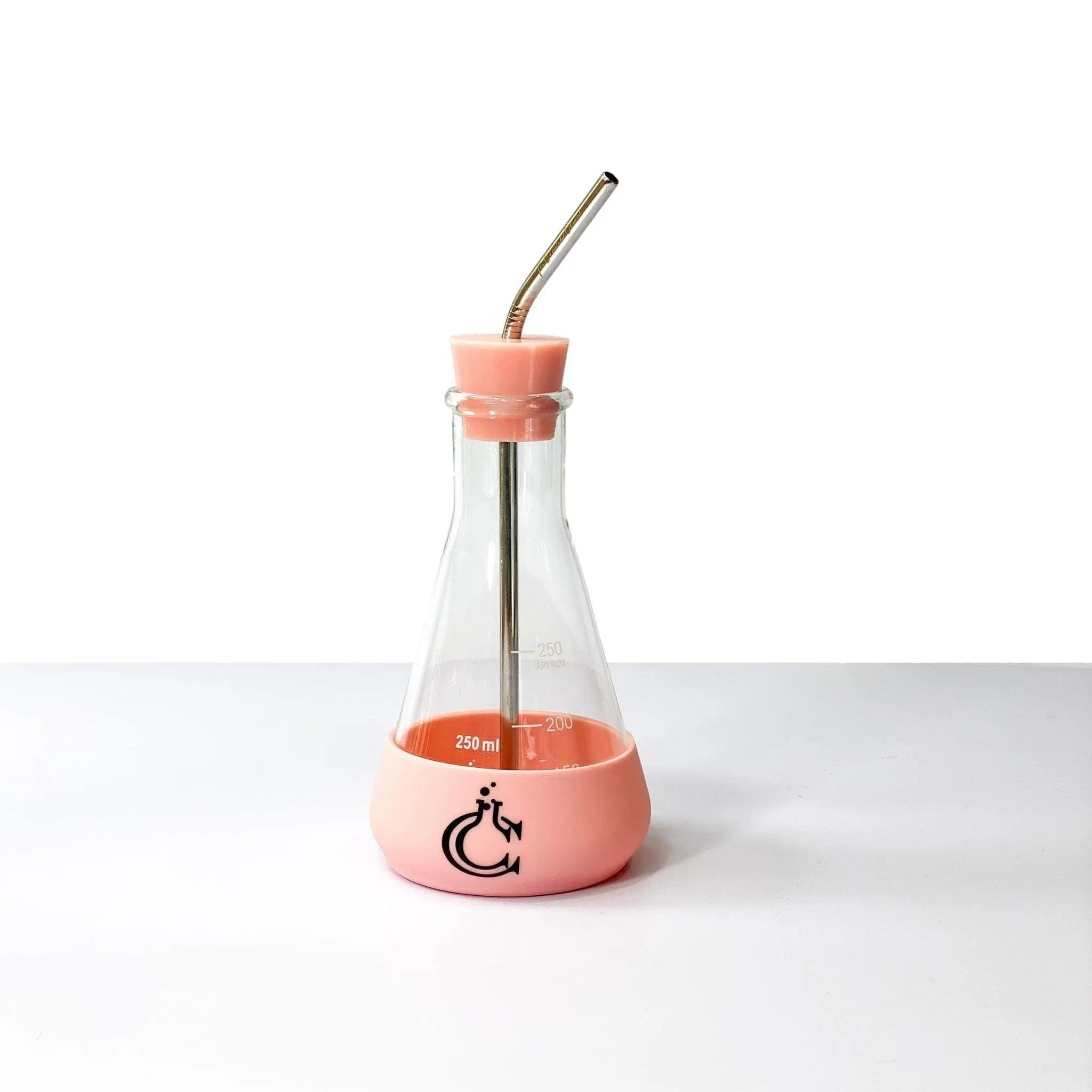 Smaller Chemistry Drink Tumbler With Straw Set