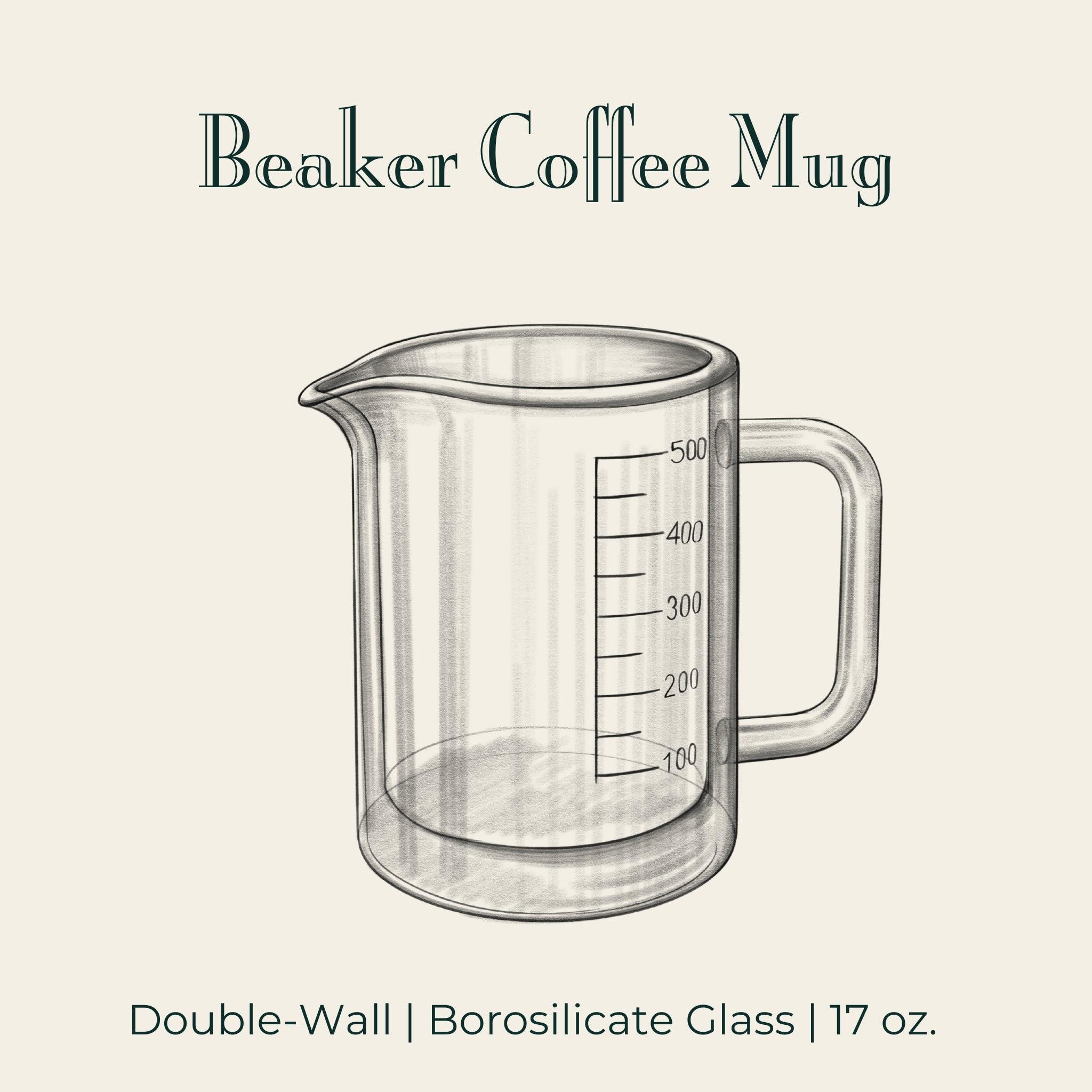 Chemistry Beaker Double-Wall Coffee Mug | Science Gift - The Calculated Chemist