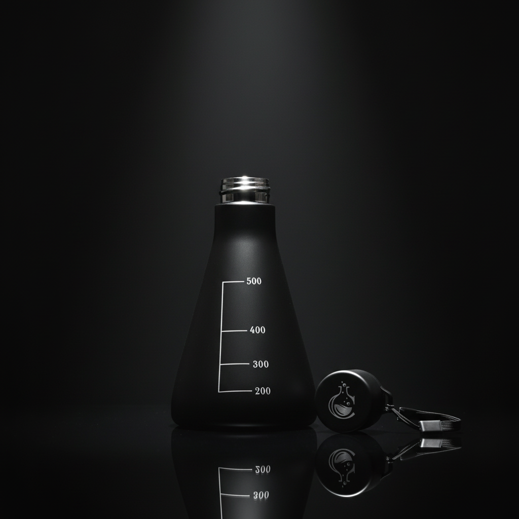 Science Flask Water Bottle | Stainless Steel  Drink Tumbler | Customizable STEM Gift
