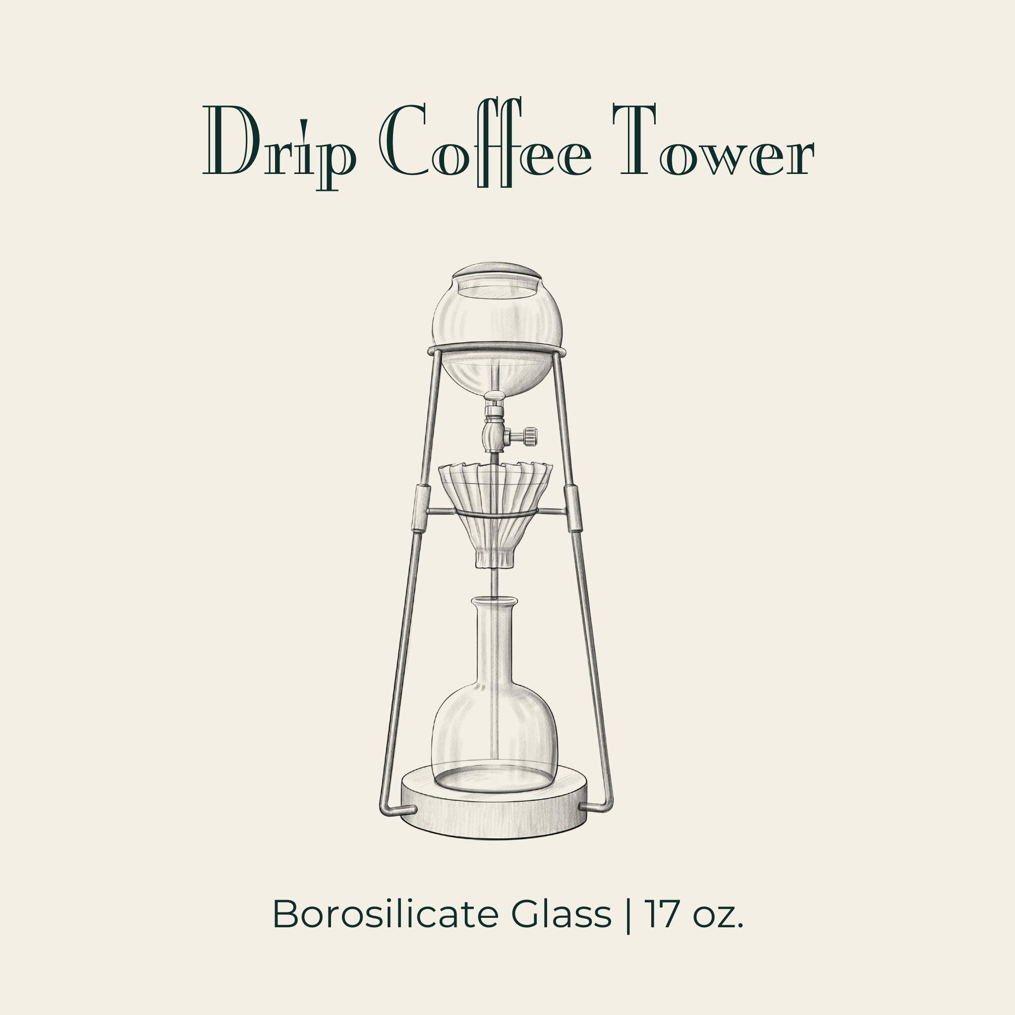 Drip-Coffee Tower | Chemistry-Inspired - The Calculated Chemist