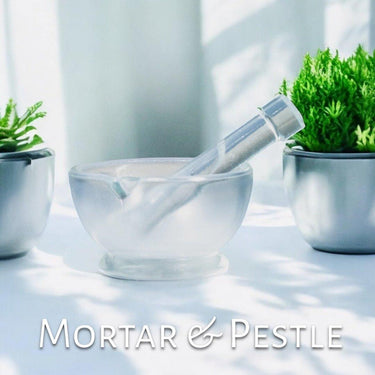 Glass Mortar & Pestle Set | Small 150 mL - The Calculated Chemist