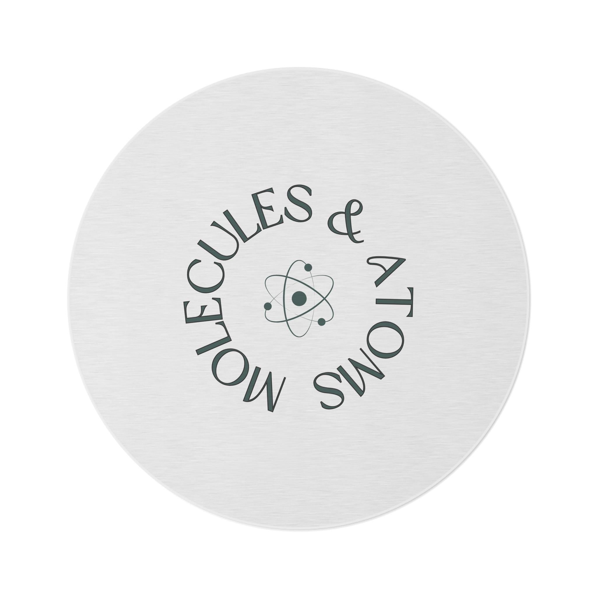 Molecules & Atoms - Circular Rug | 60 in