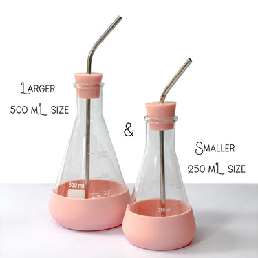 Smaller Chemistry Drink Tumbler With Straw Set - The Calculated Chemist