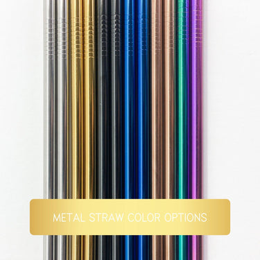 Additional Straw Set | Reusable Sustainable Straws - The Calculated Chemist