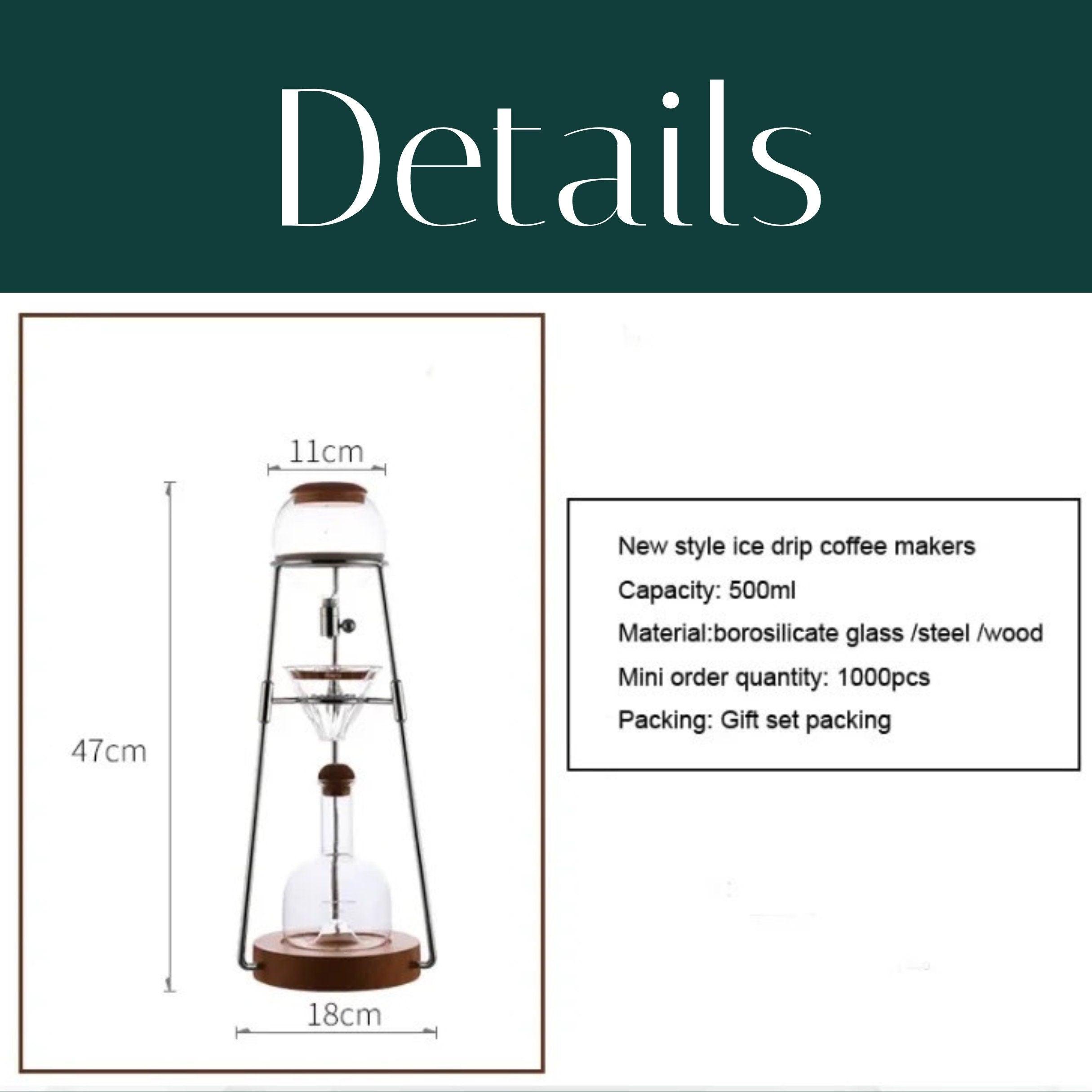 Chemistry-Inspired Cold Brew Drip Coffee Tower